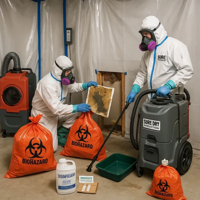 Contaminated Water Handling Protocols process in Vandiver, AL