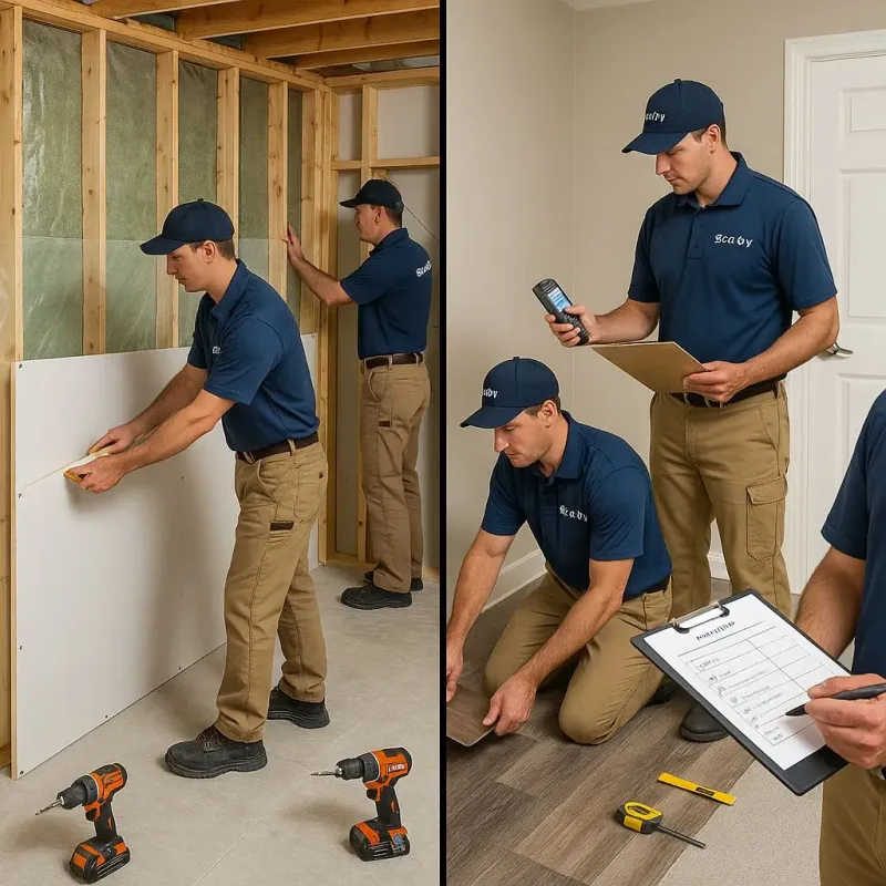 Repairs and Reconstruction process in Vandiver, AL