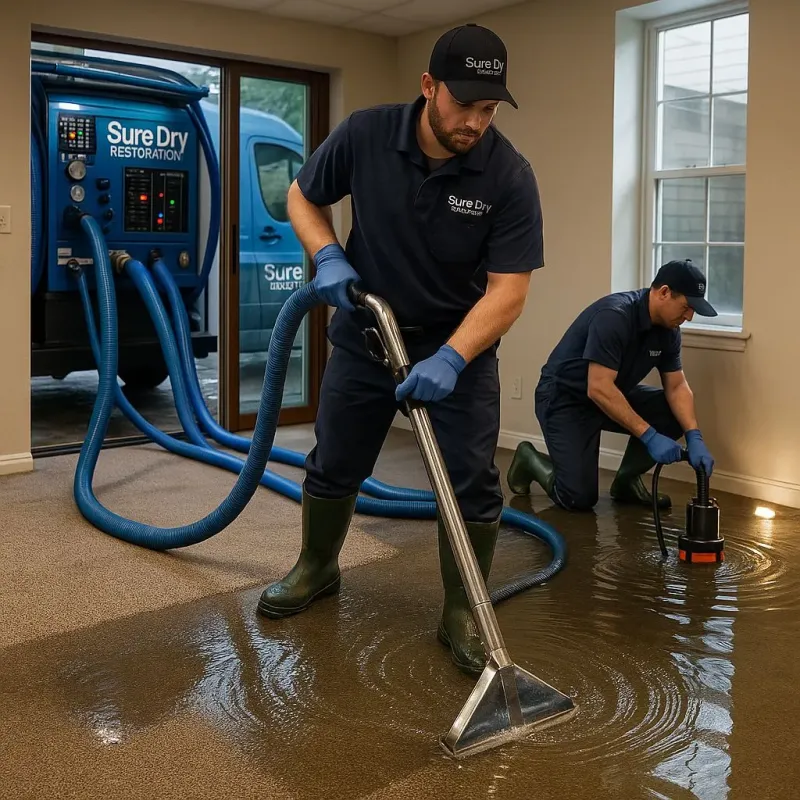 Water Extraction and Removal process in Vandiver, AL